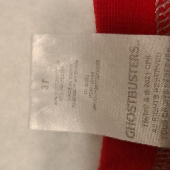 Ghostbusters two piece pajama set - Picture 2 of 3